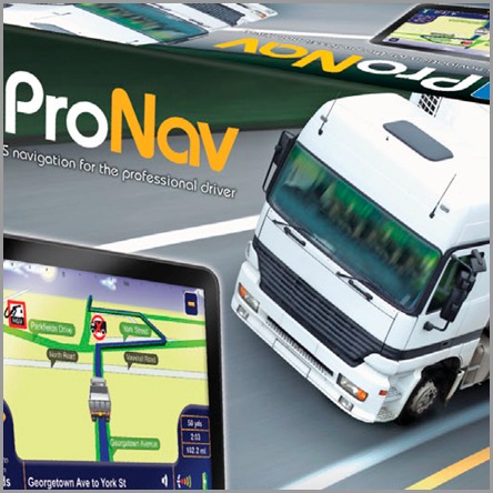 ProNav - enhanced GPS navigation for the professional driver